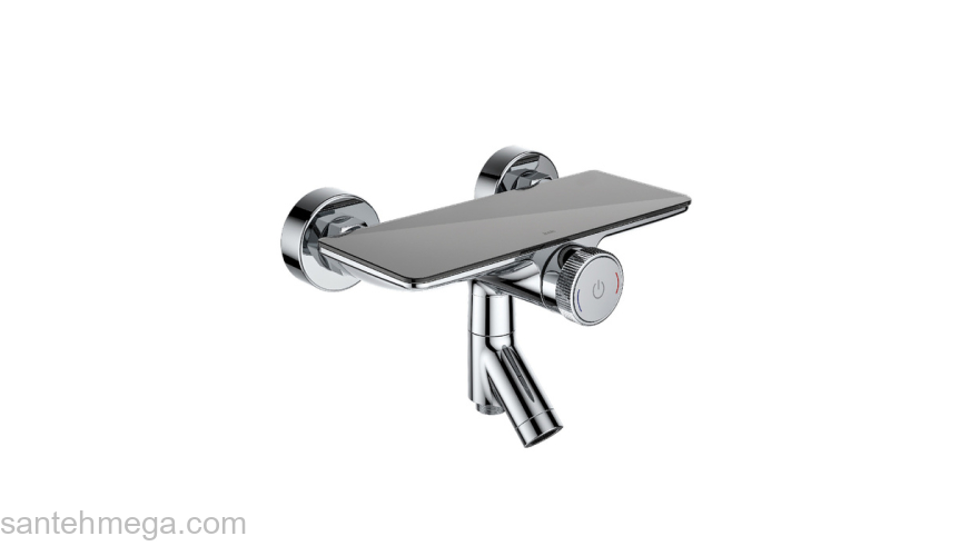 Смеситель для ванны с управлением Push Control Shelfy IDDIS SHESBBTi02WA. Фото