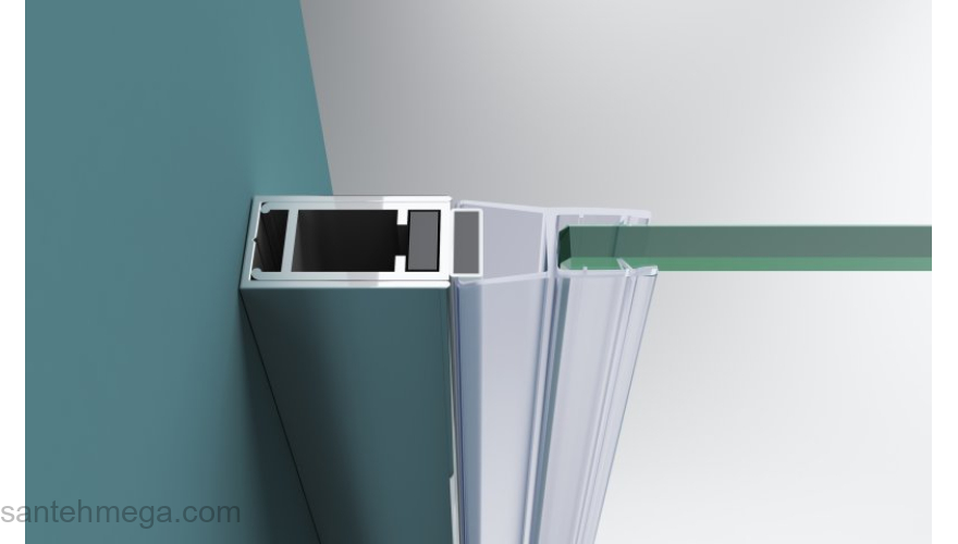 Душевая дверь BELBAGNO ETNA-B-1-100-C-Cr-90. Фото