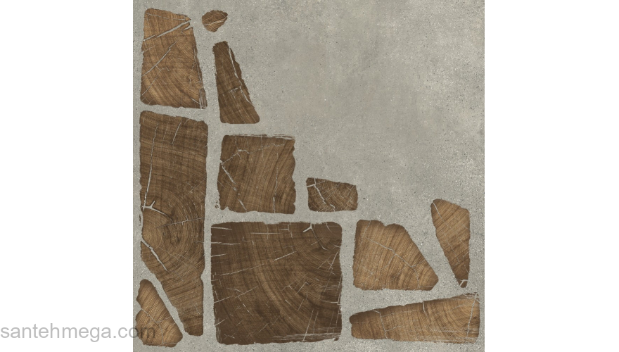 CERSANIT WL4R092D-69 Керамический гранит Woodland 420х420 серый. Фото