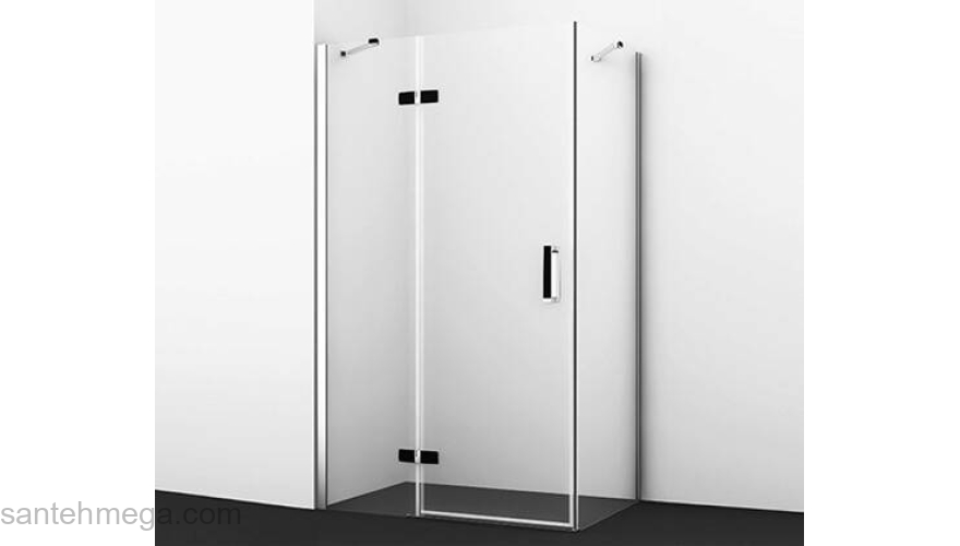 Душевой уголок WASSERKRAFT Aller 10H07L BLACK. Фото