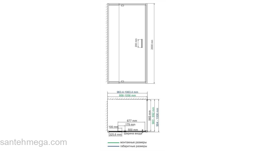 Душевой уголок WASSERKRAFT Berkel 48P19. Фото