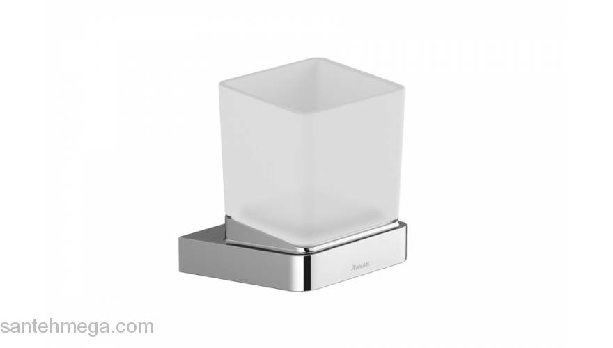 Держатель со стаканом RAVAK 10° TD 210.00 X07P321 для ванной комнаты. Фото