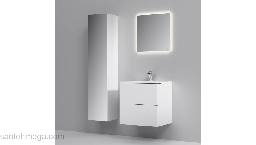 База под раковину подвесная 60 см, белый глянец AM.PM Spirit 2.0 M70AFHX0602WG. Фото