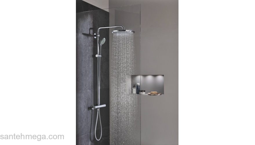 GROHE 26075000 Euphoria XXL 310 Душевая система с термостатом для душа. Фото