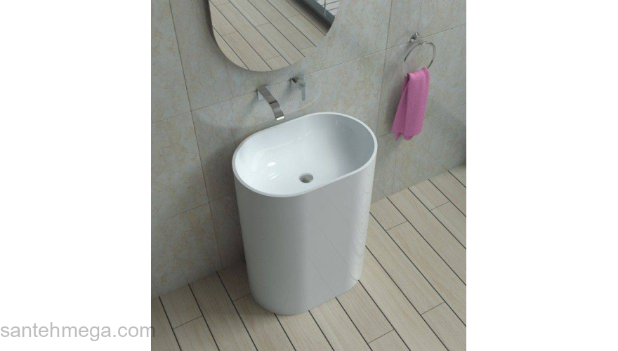 Раковина NS BATH NSF-6040G (глянцевая) 60х40. Фото