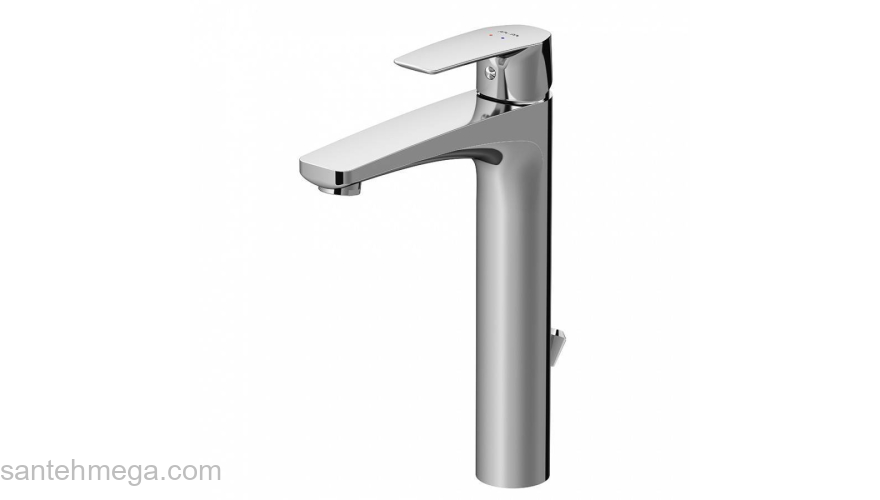 Смеситель для раковины, высокий AM.PM Gem F90A92200. Фото