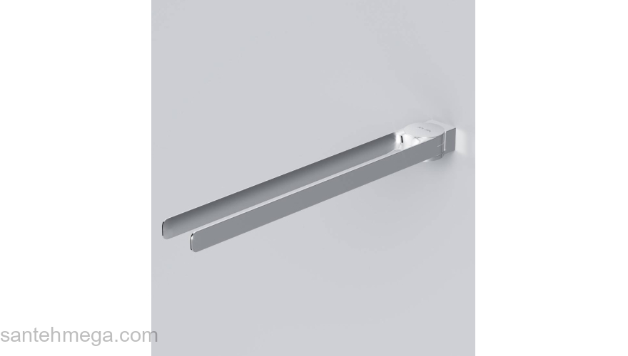 Двойная вешалка-вертушка для полотенец AM.PM Inspire 2.0 A50A32600 для ванной комнаты. Фото