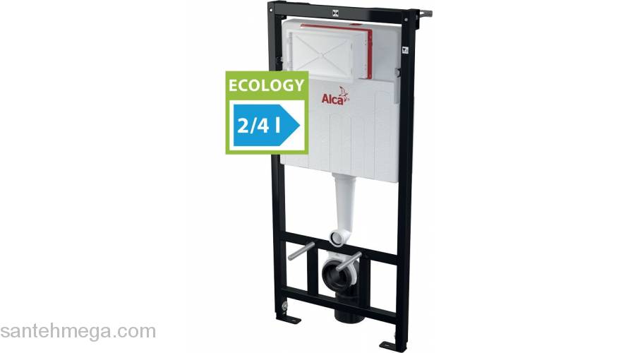 Система инсталляции для унитазов AlcaPlast Sadromodul AM101/1120-0001. Фото