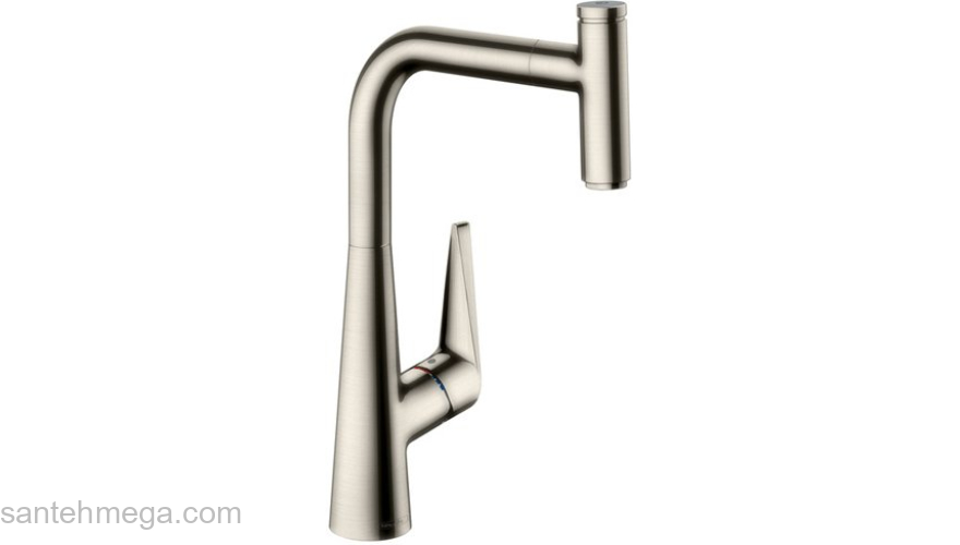 Смеситель для кухни Hansgrohe Talis Select S 300 сталь 72821800. Фото