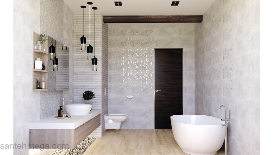 CERSANIT BL2L522 Вставка Brooklyn 297х600 светло-серый В