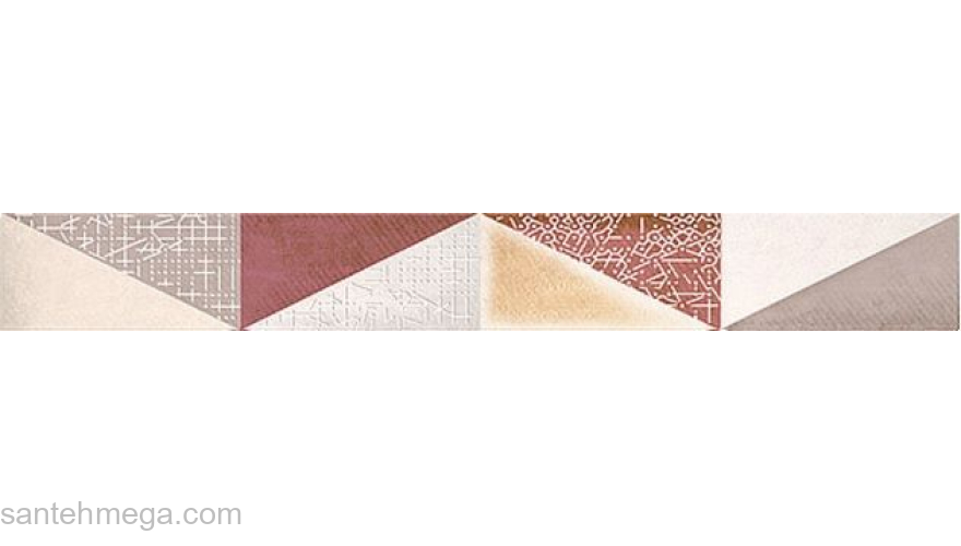 Azori 585601005 Бордюр Eclipse 62х505 marsala mix