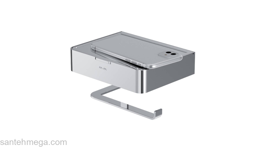 Держатель для туалетной бумаги с коробкой AM.PM Inspire 2.0 A50A341500 для ванной комнаты. Фото