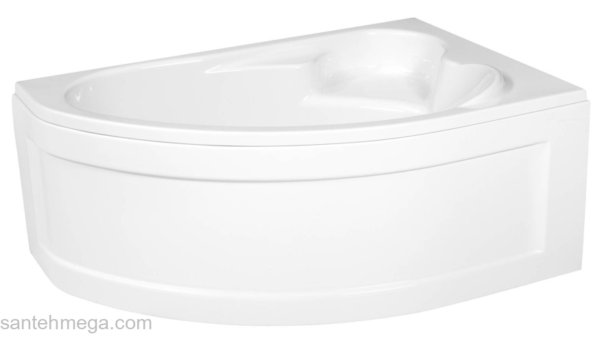 Ванна акриловая CERSANIT Kaliope 153 P-WA-KALIOPE*153-LNL. Фото