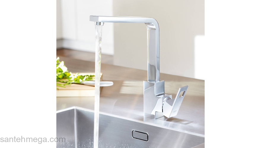 Cмеситель для мойки GROHE Eurocube 31255000. Фото