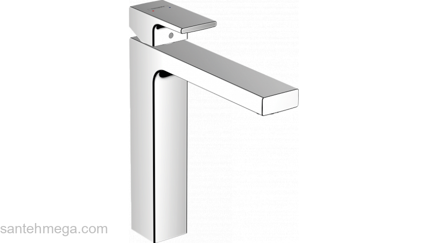 Смеситель для раковины Hansgrohe Vernis Shape 71591000, хром. Фото