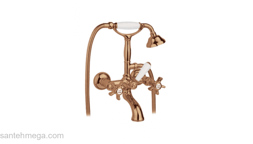 Смеситель для ванны NICOLAZZI Half Dome 1401BZ70. Фото