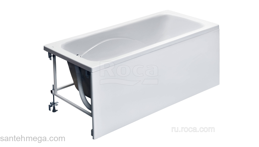 Ванна ROCA Line 150х70 прямоугольная белая ZRU9302982. Фото