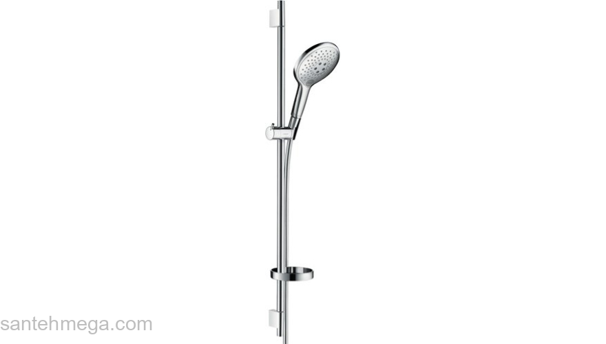 Душевой гарнитур Hansgrohe Raindance Select 150 3iet 90cm хром 27803000. Фото