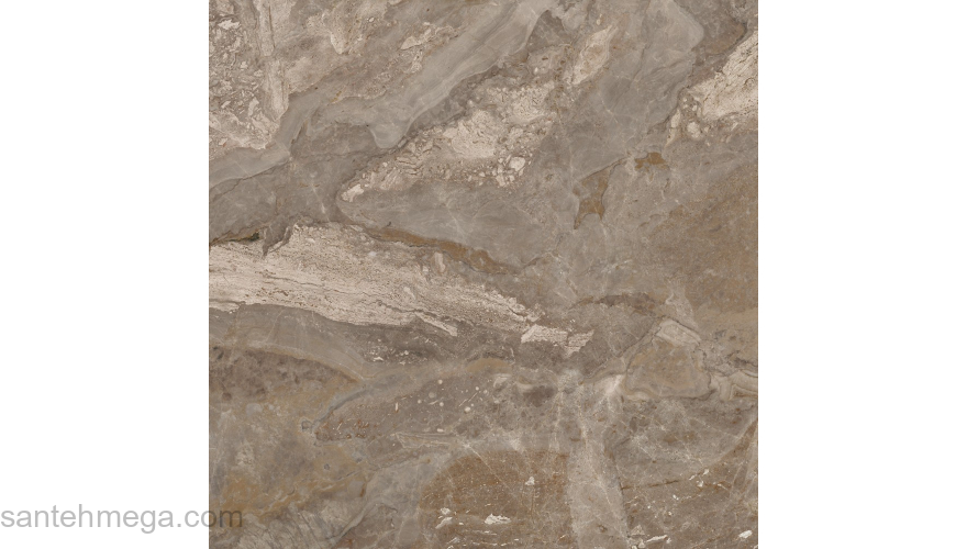 BELLEZA MARBLE 55H50 Керамический гранит Meloren 595х595х11 темно-бежевый. Фото