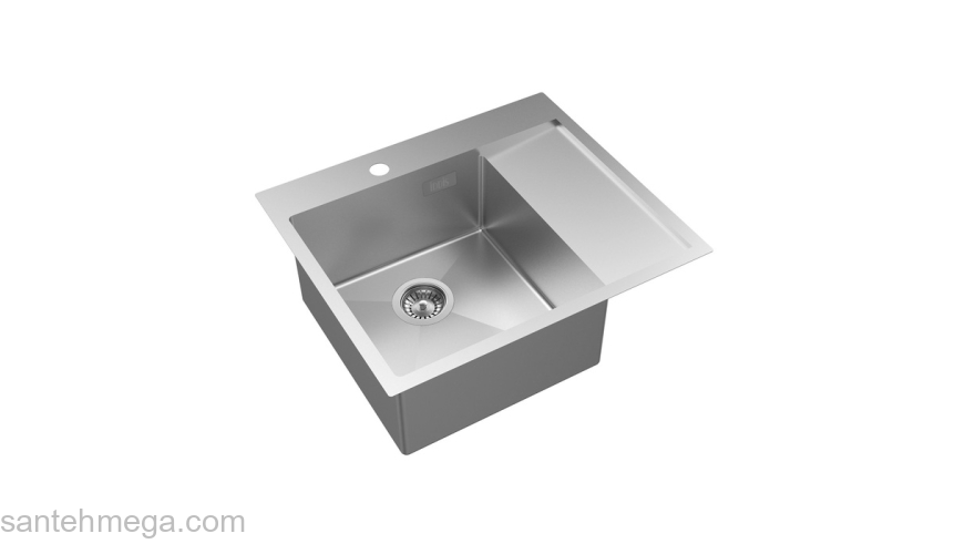 Мойка нерж. сталь сатин чаша слева 590*510 Haze IDDIS HAZ59SLi77. Фото