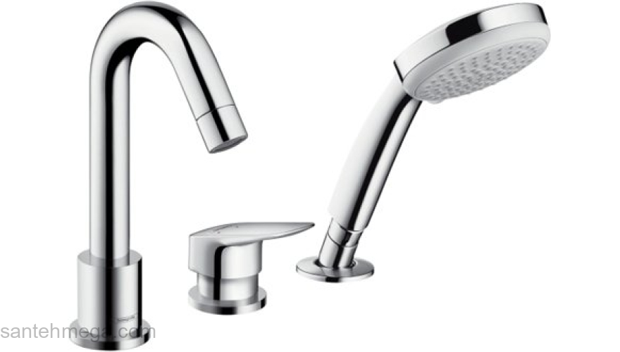 Смеситель для ванны Hansgrohe Logis 71313000. Фото