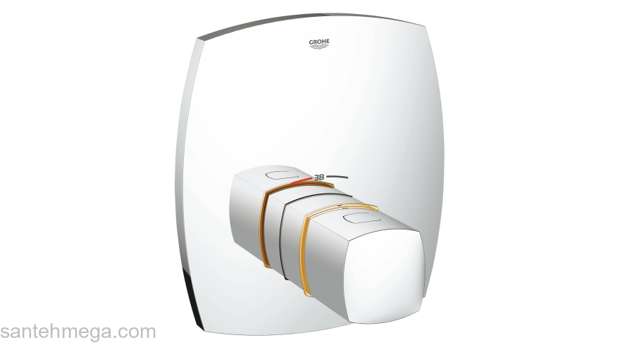 Смеситель для раковины GROHE Grandera 20414IG0 (внешняя часть). Фото