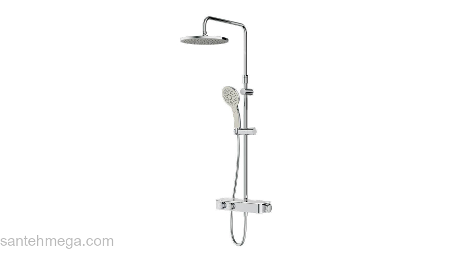 Душевая система ShowerSpot с термостатом AM.PM Inspire 2.0 F0750A400. Фото