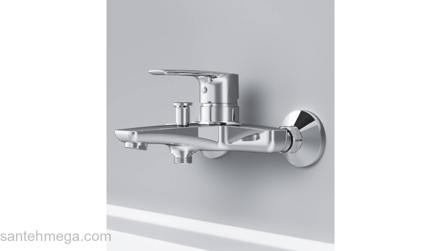 Смеситель для ванны и душа AM.PM Gem F90A10000. Фото