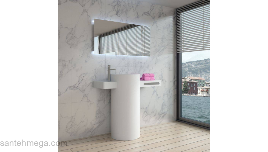 Раковина NS BATH NSF-1047M (матовая) 100х47. Фото