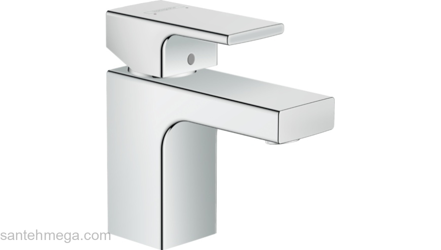 Смеситель для раковины без сливного набора Hansgrohe Vernis Shape 70 71567000 хром. Фото