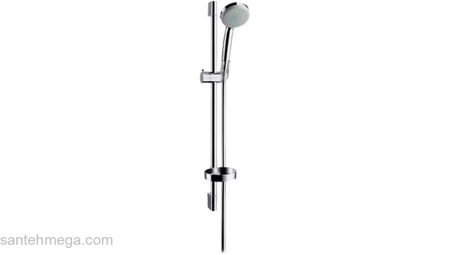 Душевой гарнитур Hansgrohe Croma 100 1jet/Unica 65cm 27717000. Фото