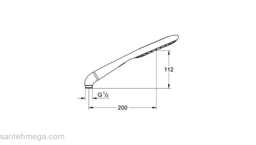 Ручной душ GROHE Rainshower Icon 27639000. Фото