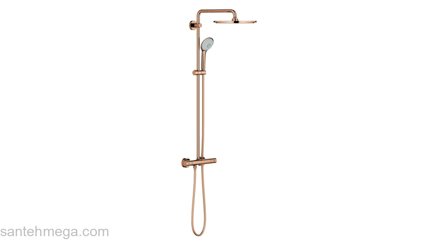 GROHE 26075DA0 Euphoria XXL 310 Душевая система с термостатом для душа, цвет: теплый закат, глянец. Фото