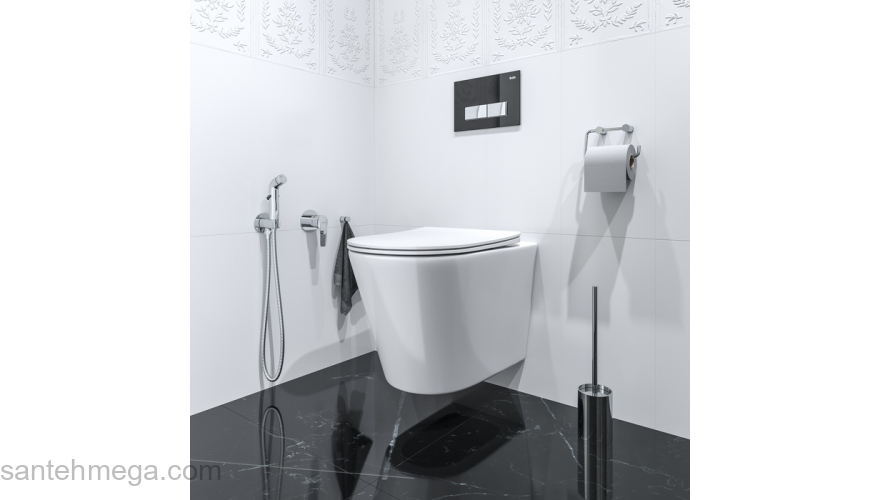 Встраиваемый смеситель с гигиеническим душем Ray IDDIS RAYSBR2i08. Фото