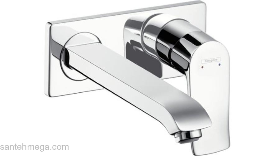 Смеситель для раковины Hansgrohe Metris 31086000. Фото