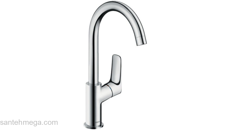 Смеситель для раковины Hansgrohe Logis 71130000. Фото