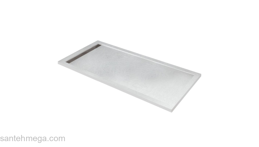 Душевой поддон из искусственного мрамора CEZARES TRAY-AS-AH-140/90-30-W. Фото