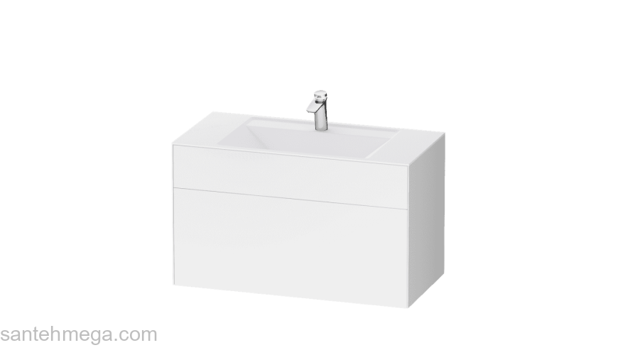 База под раковину подвесная 100 см, 3 ящика, белый матовый AM.PM Inspire 2.0 M50AFHX1003WM. Фото