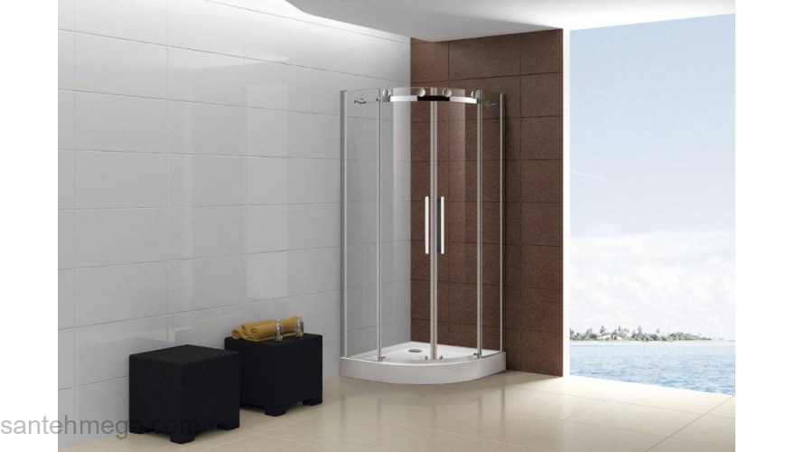 Душевой угол CEZARES Stylus-M STYLUS-O-M-R-2-100-C-Cr. Фото