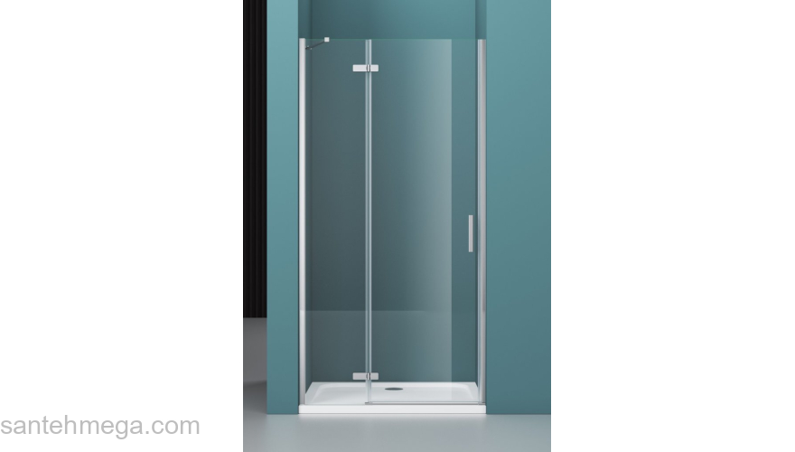 Душевая дверь BELBAGNO KRAFT-B-12-60/20-C-Cr-L. Фото