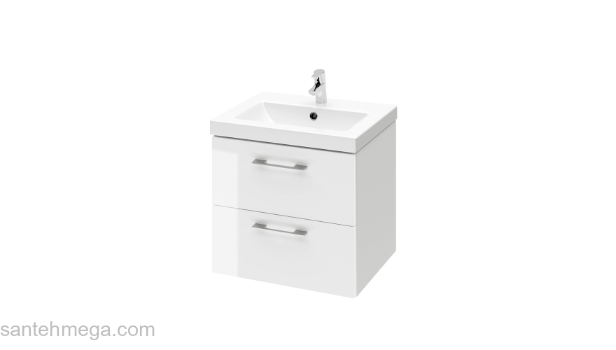 CERSANIT Тумба под раковину LARA 50 белый SZ-LARA-CO50/Wh. Фото