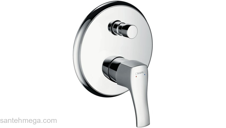 Смеситель для ванны Hansgrohe Metris Classic 31485000. Фото