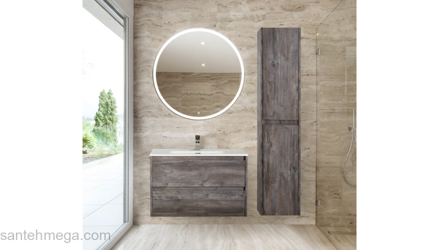 Шкаф подвесной правосторонний BELBAGNO KRAFT-1600-2A-SC-PP-R Pino Pasadena. Фото