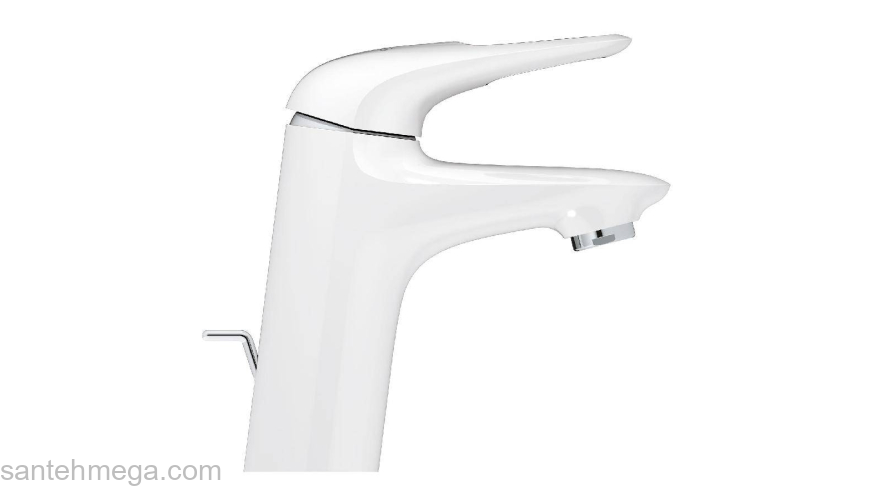 GROHE 33558LS3 Eurostyle 2015 Смеситель для раковины со сливным гарнитуром. Фото