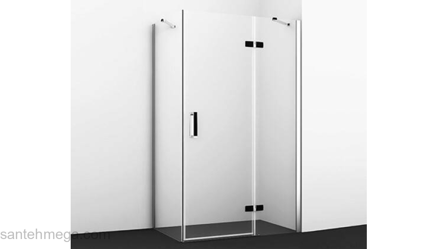 Душевой уголок WASSERKRAFT Aller 10H10R BLACK. Фото