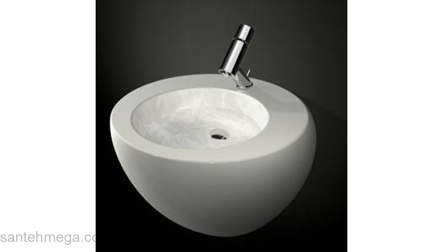 Раковина подвесная LAUFEN Alessi IL Bagno 52х52 8.1097.1.400.104.1. Фото