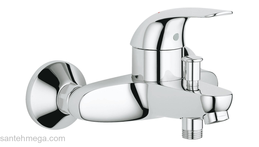 Смеситель для ванны GROHE Euroeco 32743000. Фото