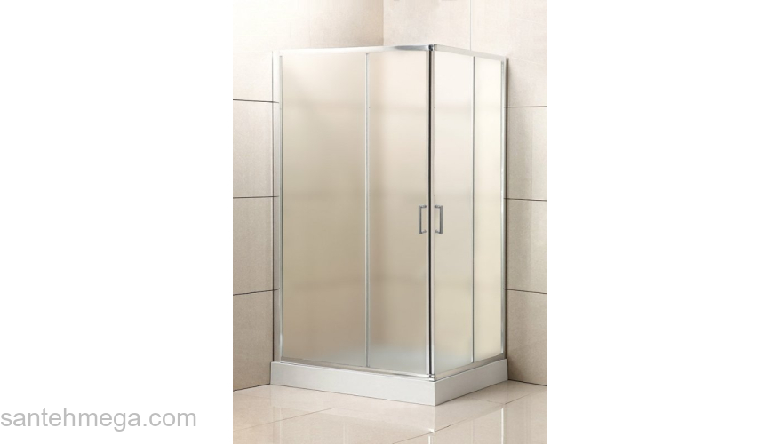 Душевой угол BELBAGNO UNO-195-AH-2-100/80-P-Cr. Фото