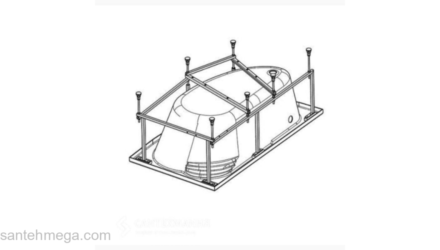 Каркас SANTEK Эдера 1.WH11.2.426. Фото