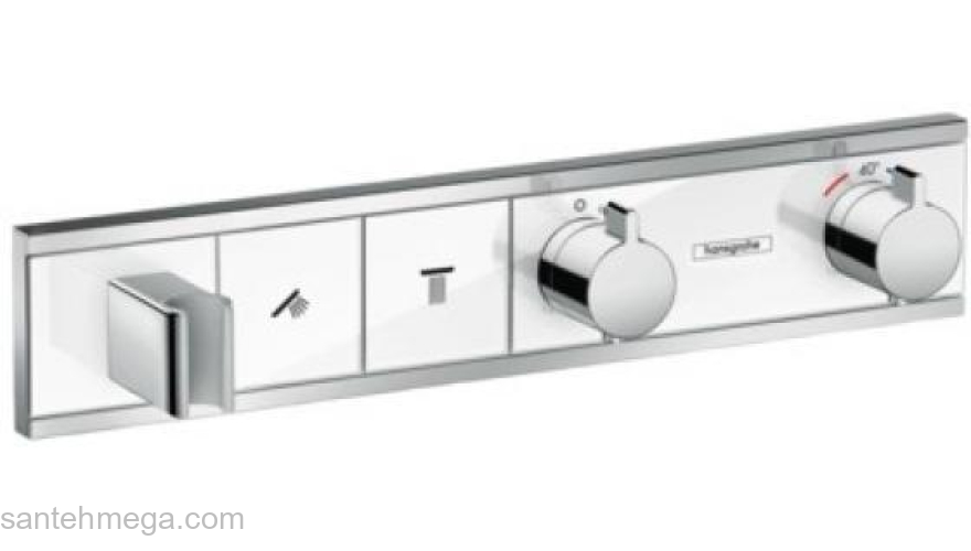 Термостат для душа Hansgrohe RainSelect 15355400 на 2 потребителя. Фото